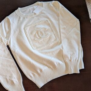 Pearl Embellished Sweater Boutique Find